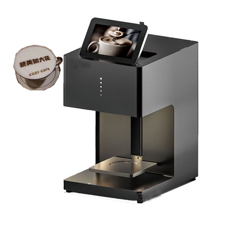 Commercial Printing Usa - 自動スマートカラフルインクジェットプリンター、業務用3Dパッド印刷機、カップ写真アート、ミルクティースクリーン、ラテコーヒープリンター