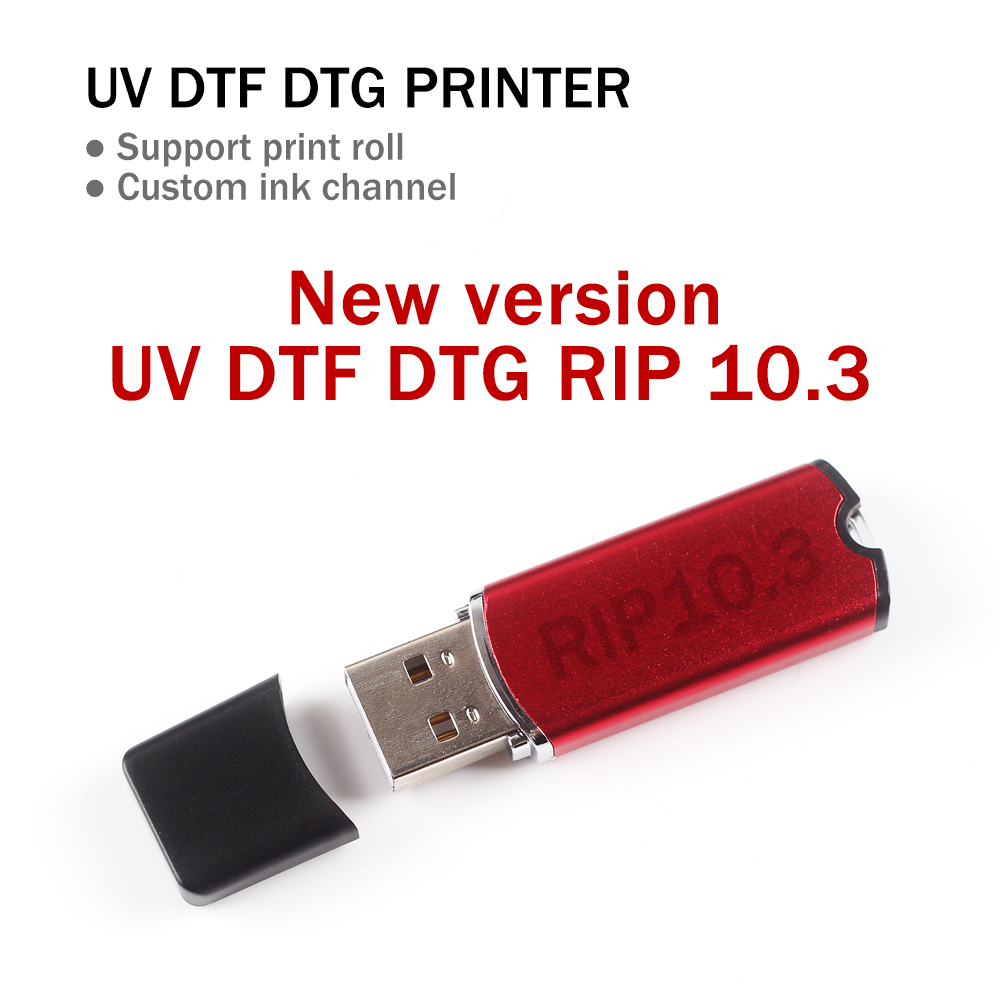 Dtf Powder Shaker - 新バージョン RIP10.3 USB ドングル RIP ホワイト