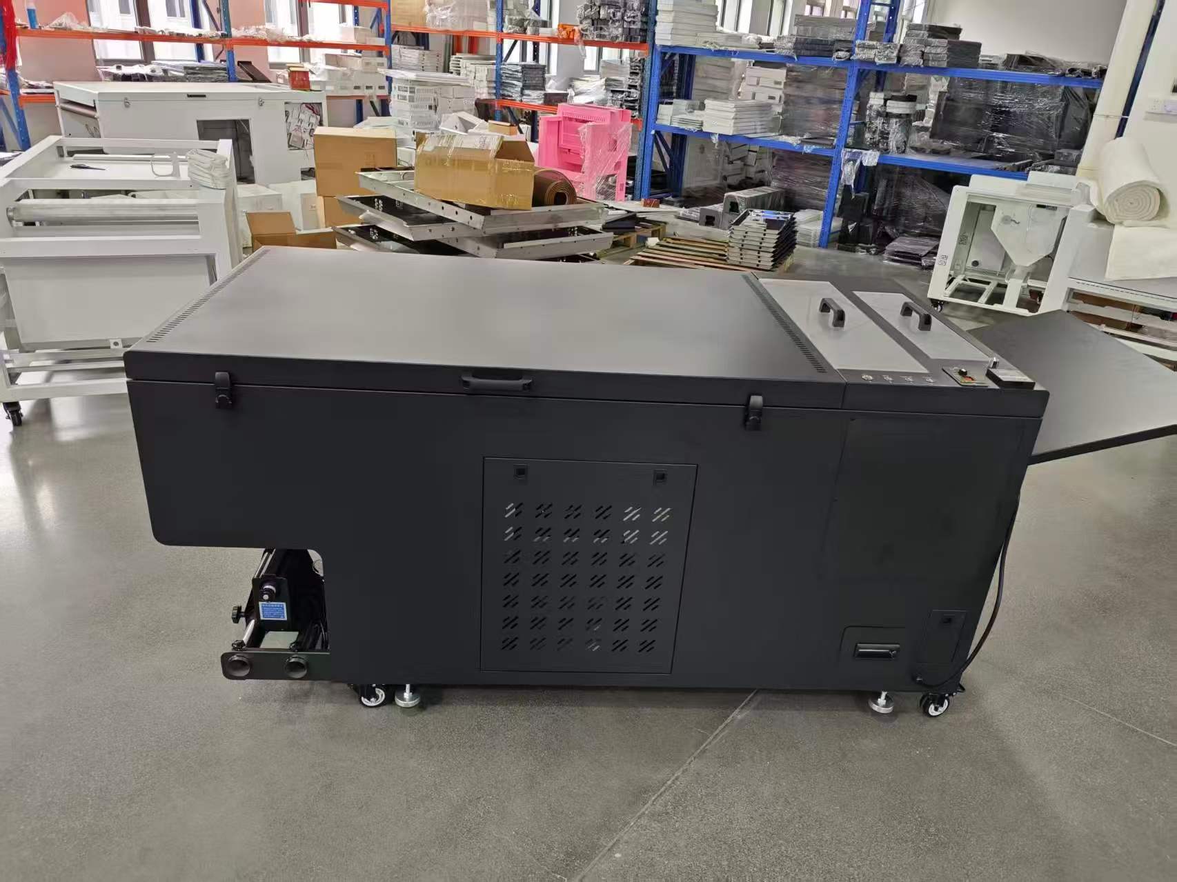 Commercial Printing Network - 内蔵煙浄化装置付き60cm DTFプリンター、2つのi3200A1ヘッド搭載、ロールツーロールデジタル印刷機（Tシャツ、バッグ、生地用）