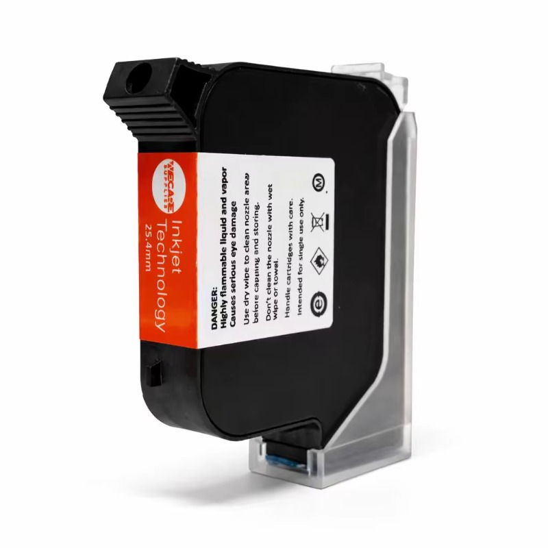 Solvent Printer Ink - WECARE 速乾性溶剤インクカートリッジ 25.4mm TIJポータブルハンドヘルド日付印字プリンター用