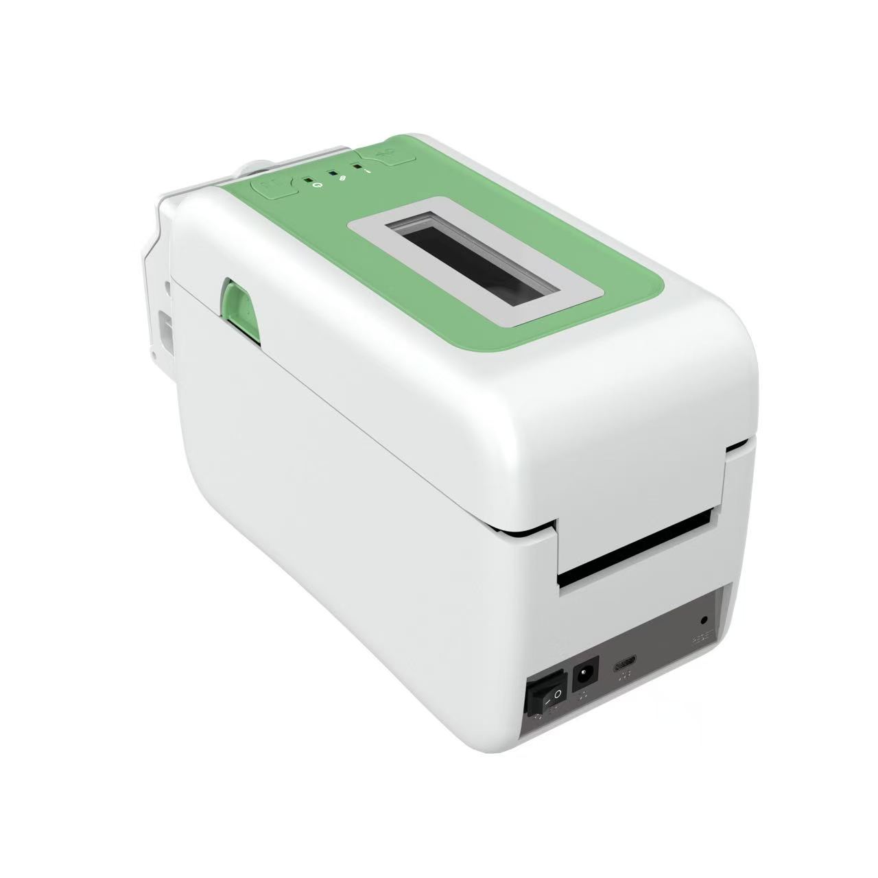 Commercial Printing Network - HS-DL60 ポータブルラベルプリンター 203DPI ラベル＆リストバンド対応 フルカッター 50万回カット可能