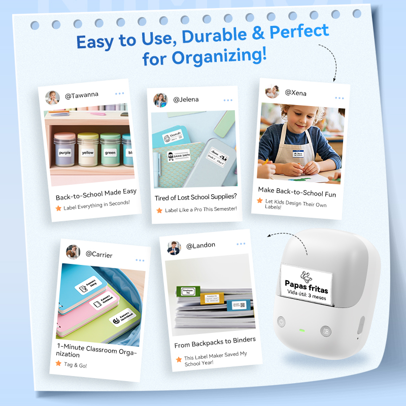 Niimbot ワイヤレスオフィスラベルプリンター インクレ - Commercial Printing Network のレビューと価格