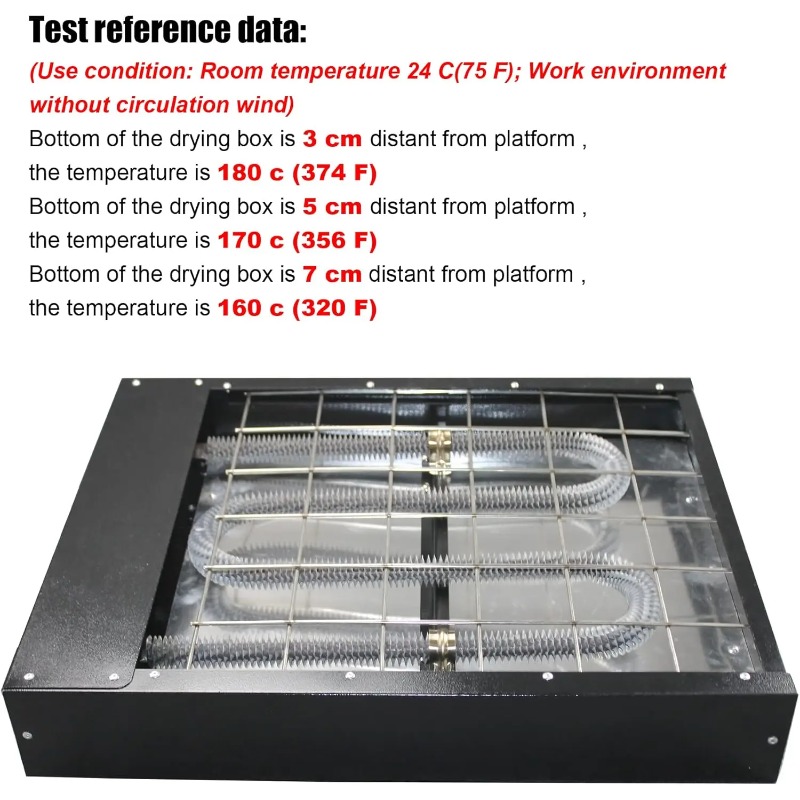 フラッシュドライヤー 16x16インチ 1600W スクリー - Flash Dryer Screen Print のレビューと価格