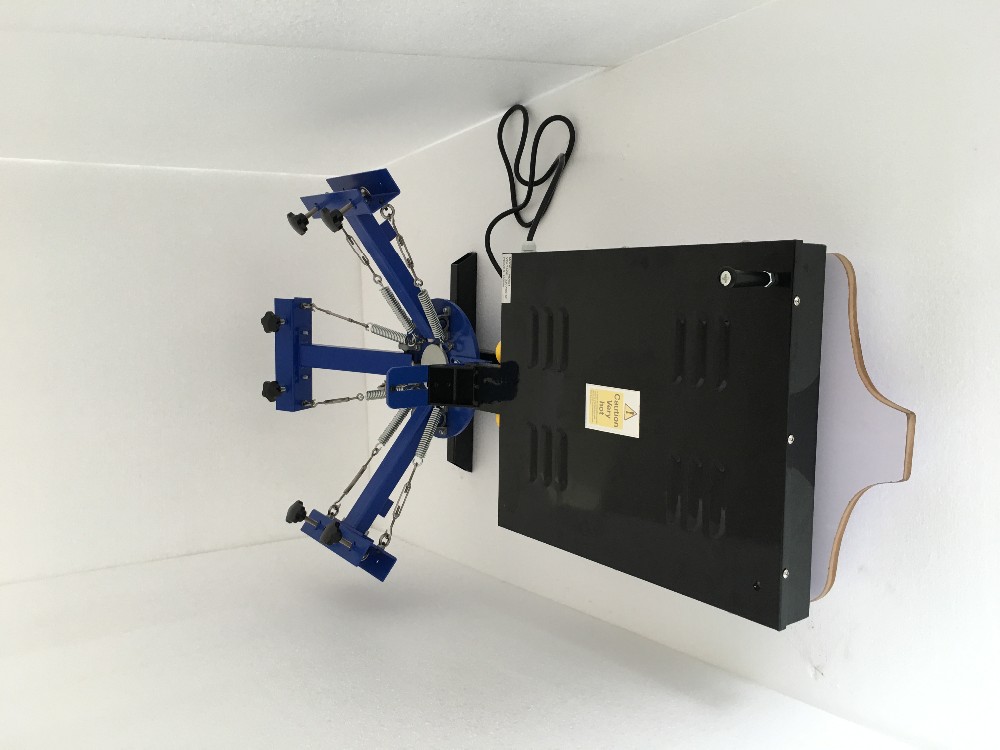 回転式ミニ3色1ステーションスクリーン印刷機（フラッシュドラ - Flash Dryer Screen Print のレビューと価格