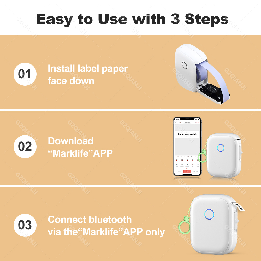 Marklife P12 サーマルラベルプリンター ワイヤレ - Commercial Printing Network のレビューと価格