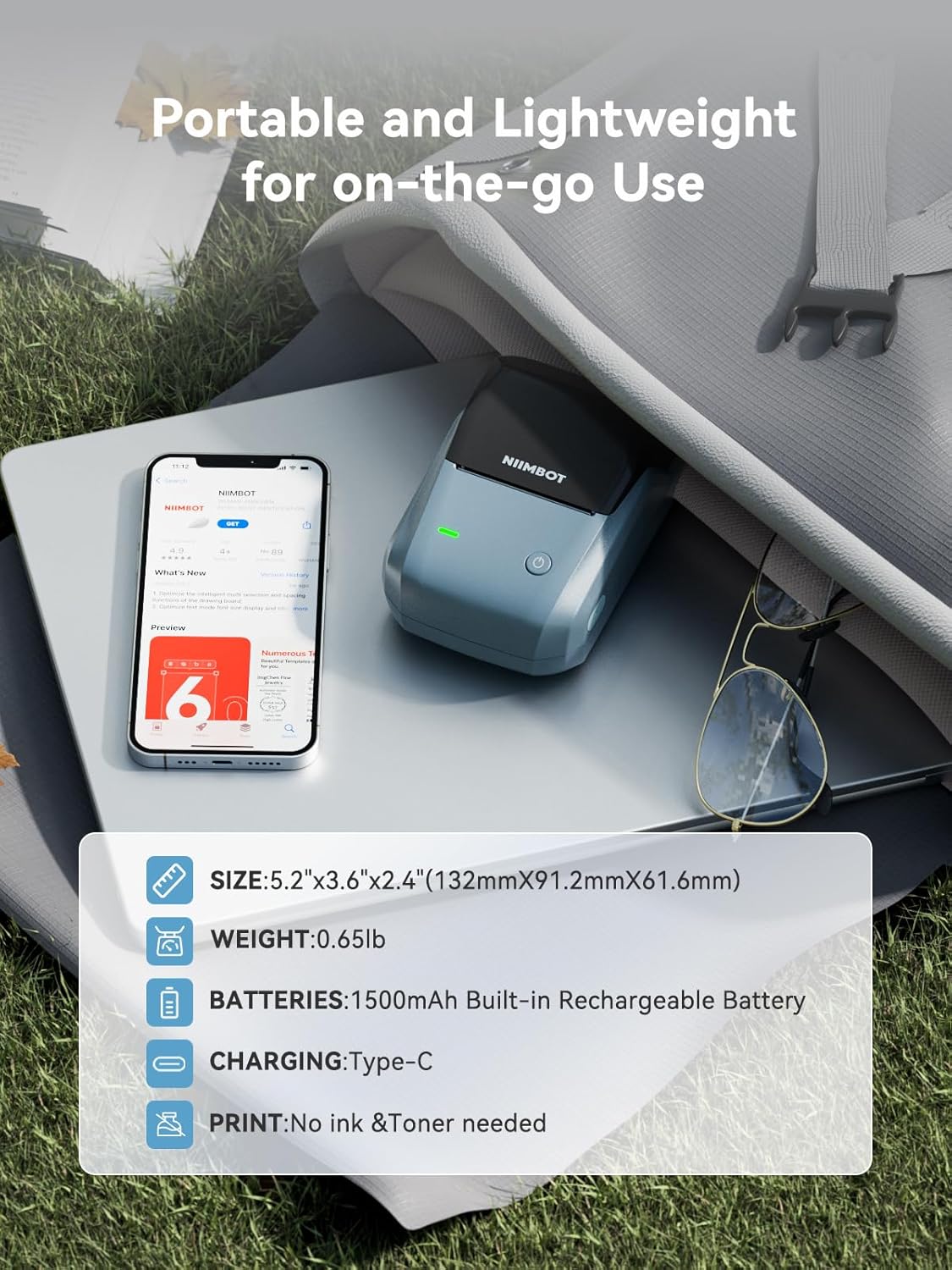 Niimbot B1 プリンタサーマル Bluetooth  - Commercial Printing Network のレビューと価格