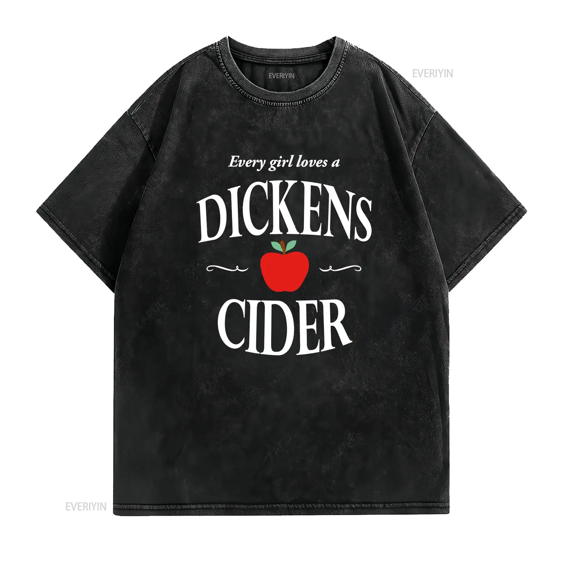 すべての女の子はディケンズサイダーを愛しています Tシャツ  - Commercial Printing Usa のレビューと価格