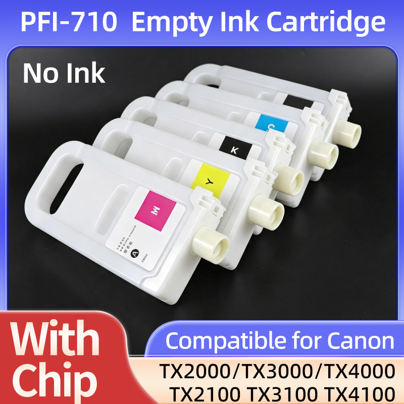 1個 PFI-710 PFI 710 空インクカートリッジ  - Solvent Printer Ink のレビューと価格